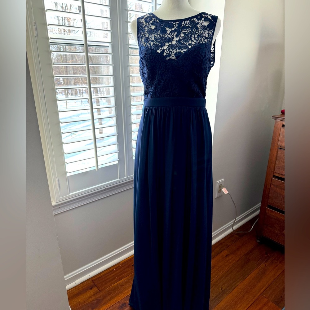 Lulus Navy Formal Dress